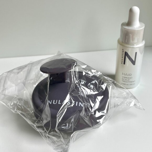 NWT Nulastin Vibrant Scalp Treatment and Scalp Massager - Picture 2 of 8